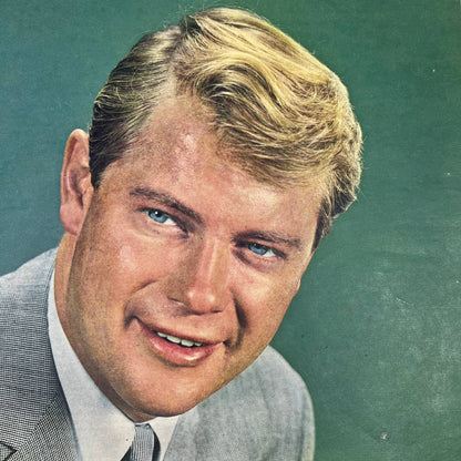 1962 TROY DONAHUE Sunday New York News Coloroto Magazine Cover Only FL4