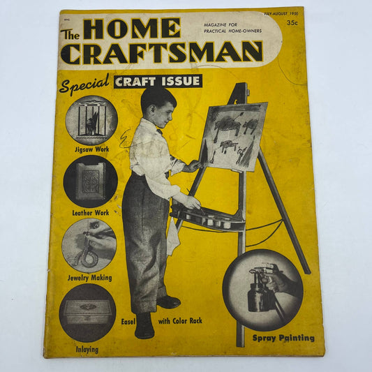 1950 July - Home Craftsman Magazine - Paint Sprayer Jewelry Jigsaw Work TH7