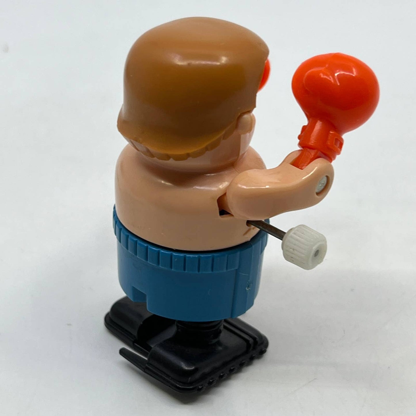 Vintage 1987 TOMY Toys BUMBLING BOXING Wind-Up Boxer Toy WORKS SE3