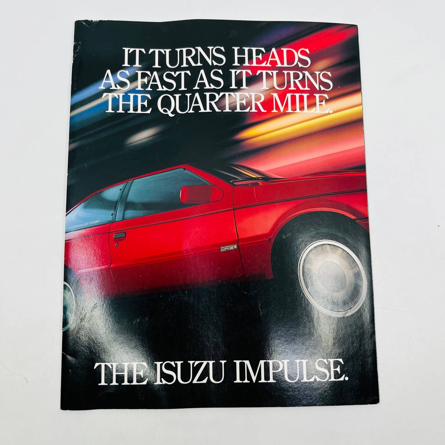 1988 Isuzu Impulse Car Brochure Catalog Press Book BA1