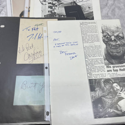 Huge Fan Collection of 1990s Horror Movie Autographs FL5