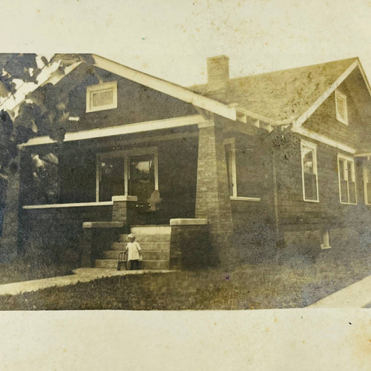 Early 1900s RPPC House In The City PA9