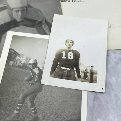 1940s Football Photos and Certificates Madison Memorial High School Maine TK2