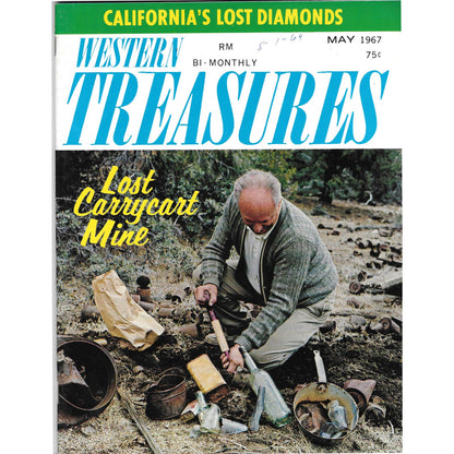 Western Treasures Magazine - Treasure Hunting Gold Metal Detecting May 1967 M5