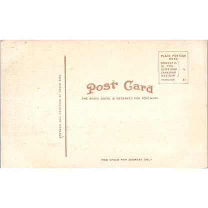 Alice Sabine Hall Nashotah Mission Wisconsin c1910 Original Postcard TJ9-P3