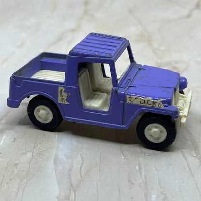 Vintage Jeep Tootsietoy 4" Lilac Purple Toy Diecast Car 1969  TC5-S2
