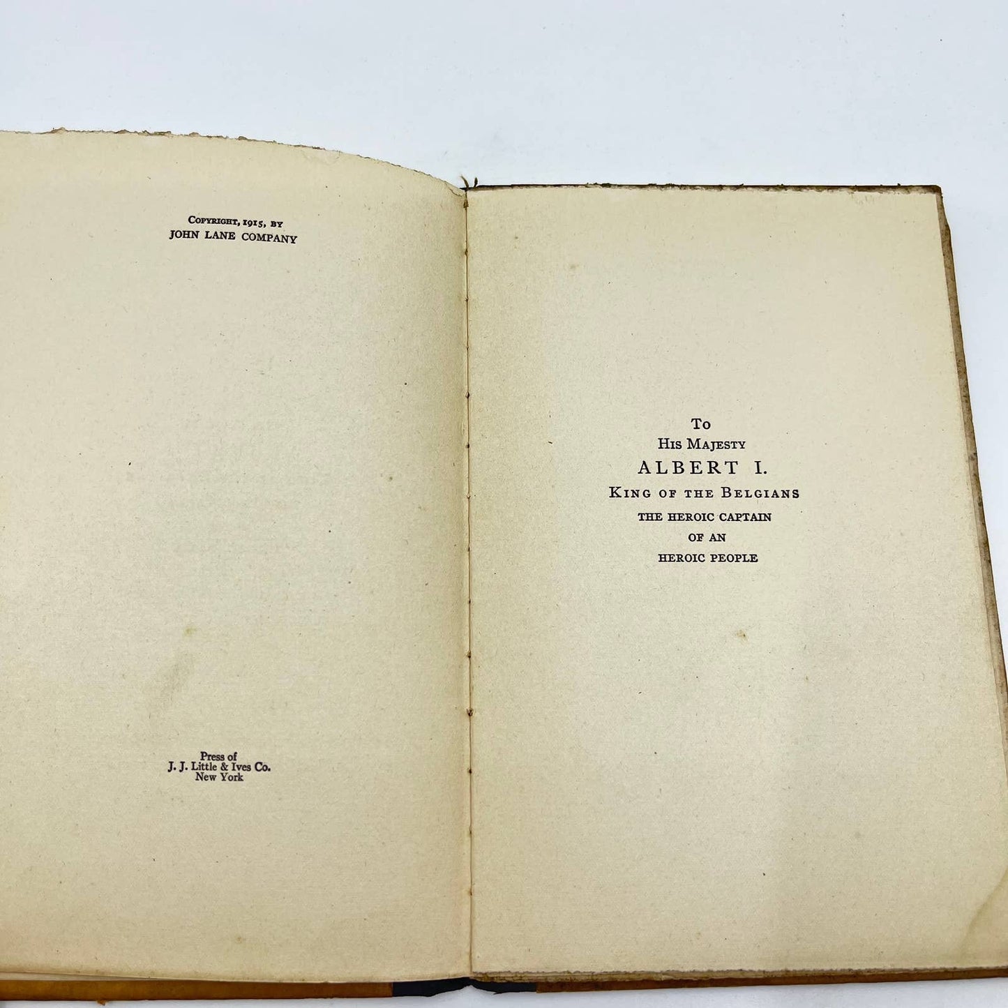 1915 The Silk Hat Soldier and Other Poems in Wartime Richard Le Gallienne TF2