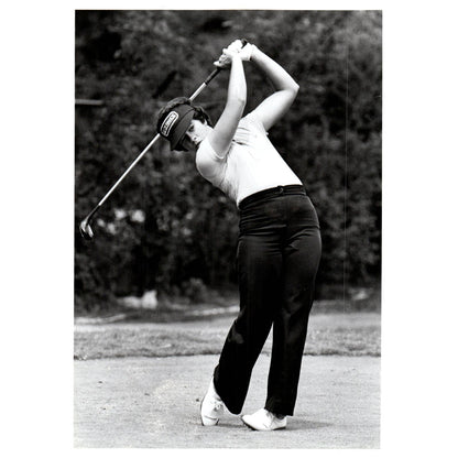 1981 Original Press Photo Ladies' PGA Golf Beverly Klass 8x10 AD1