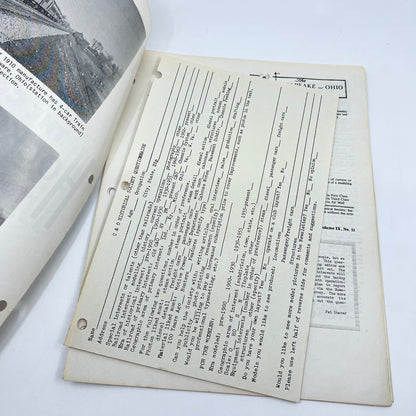 1977 Nov Chesapeake and Ohio Historical Newsletter C&O RR Thomas Dixon WV M1-2