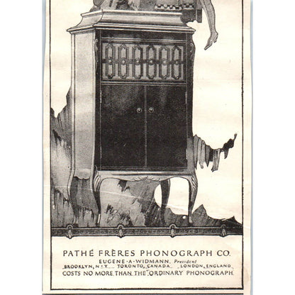 c1920 Harper's Magazine Ad - Harrison Granite Memorials Gravestones EA3-4