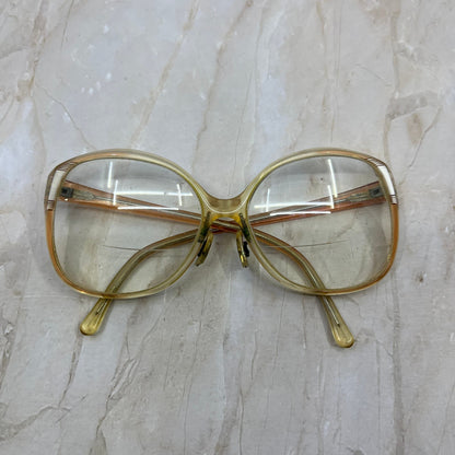 Retro Ladies' Oversize Transparent Plastic Eyeglasses Frames TJ9G1-8