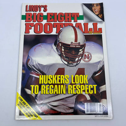 1992 Lindy's Big Eight Football Annual Magazine Nebraska Cornhuskers TH6