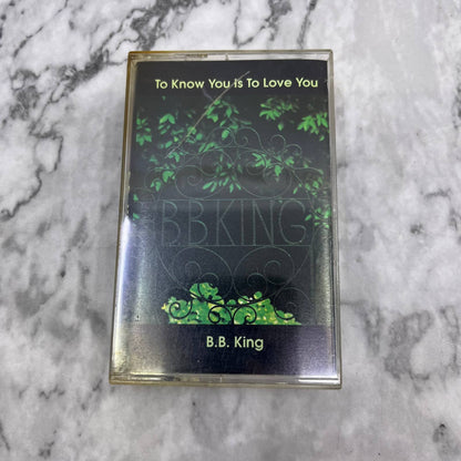 B.B. King To Know You is To Love You Cassette Tape TD9-62