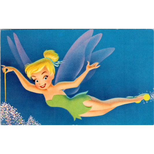 Disneyland Anaheim California Tinker Bell Fantasyland Original Postcard TJ7-RP1