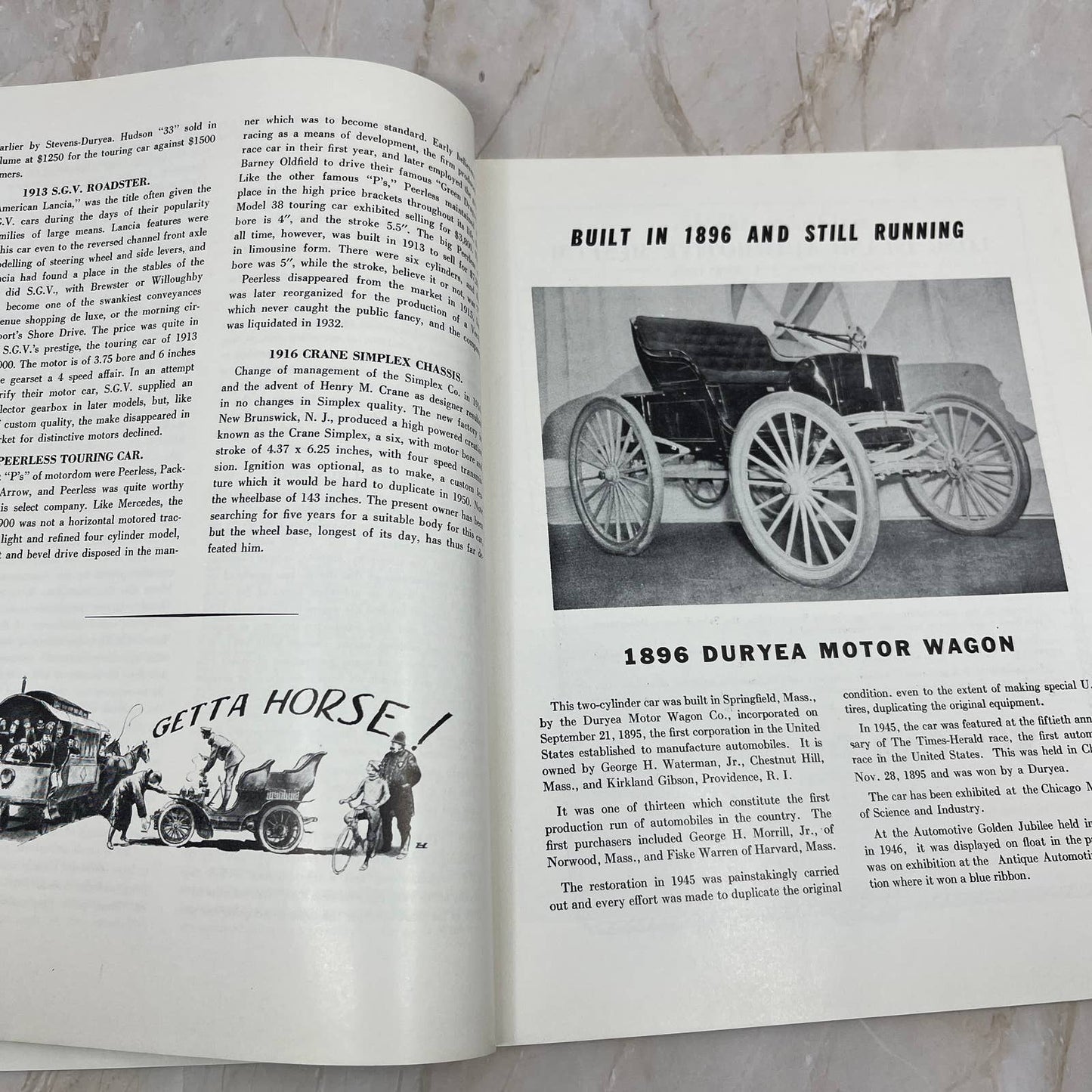 Antique Auto Show April 15-23 1950 Boston, MA Program Veteran Motor Car Club TC5