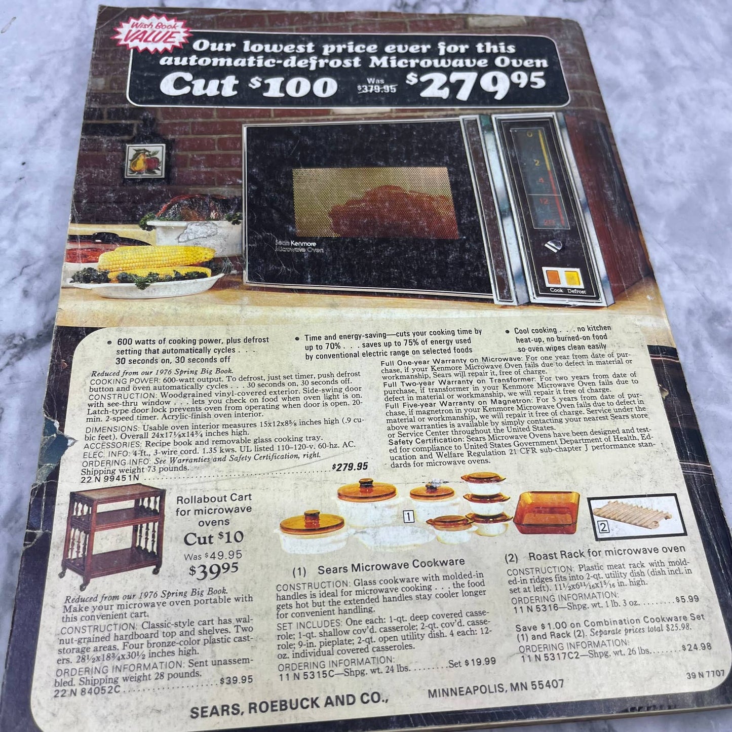 1976 Sears Wish Book Christmas Catalog Pooh Barbie GI Joe Batman Star Trek S3