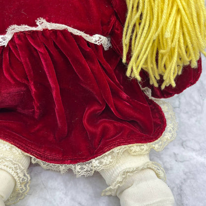 1986 Cabbage Patch Kid Rare Head Mold #9 Lemon Loops Blonde Blue Eyes