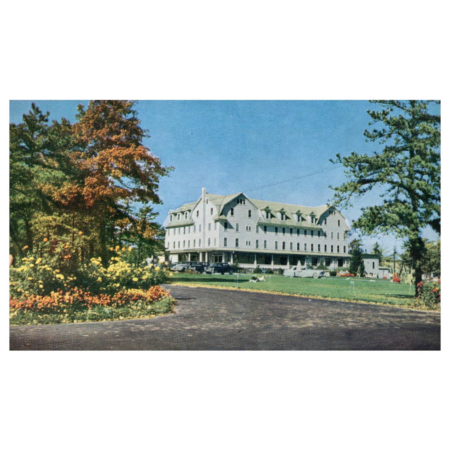 Vintage Postcard - The Skyline Inn Mt. Pocono PA TJ7-1