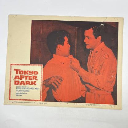 1958 Tokyo After Dark Michi Kobi Richard Long Lobby Card FL4