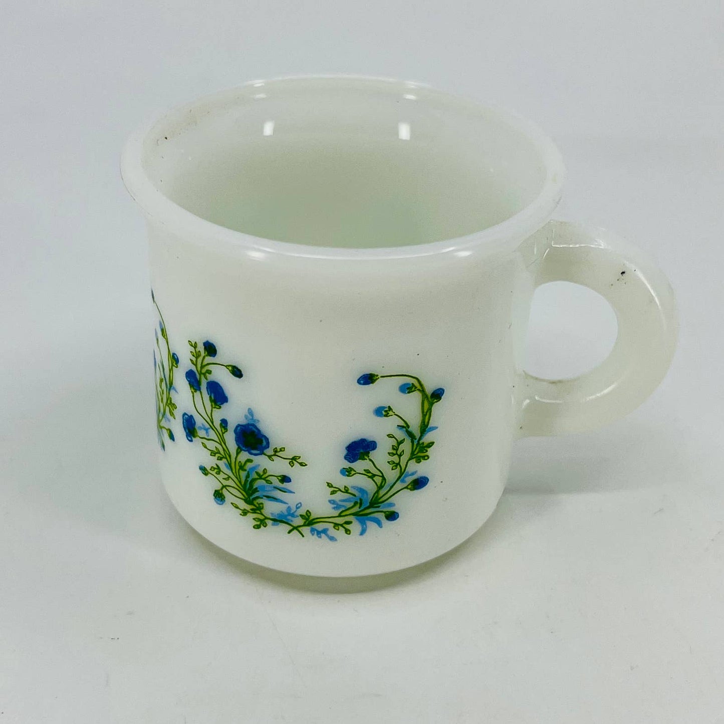 Vintage Milk Glass Cuban Style Coffee Shot Espresso Cup Mug by Cerve Italy TE1