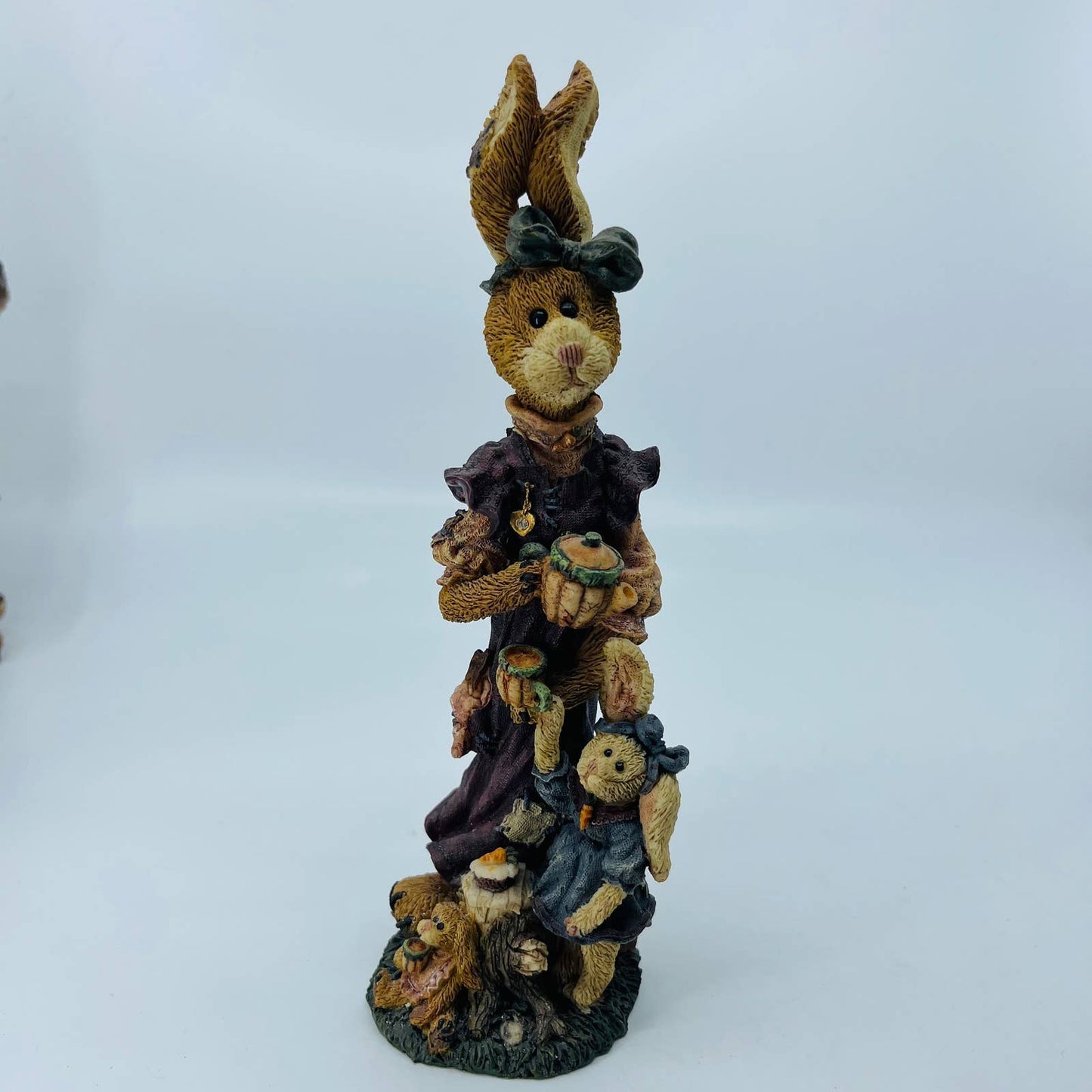 Boyds Bears Folkstone Flora Amelia Eloise The Tea Party 2846 Easter Bunny TB9