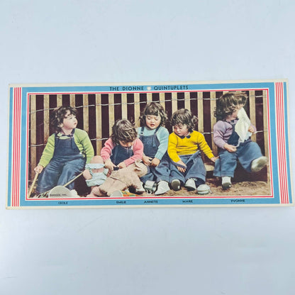 1937 Dionne Quintuplets Advertisement for Quack Russian White Mineral Oils C5