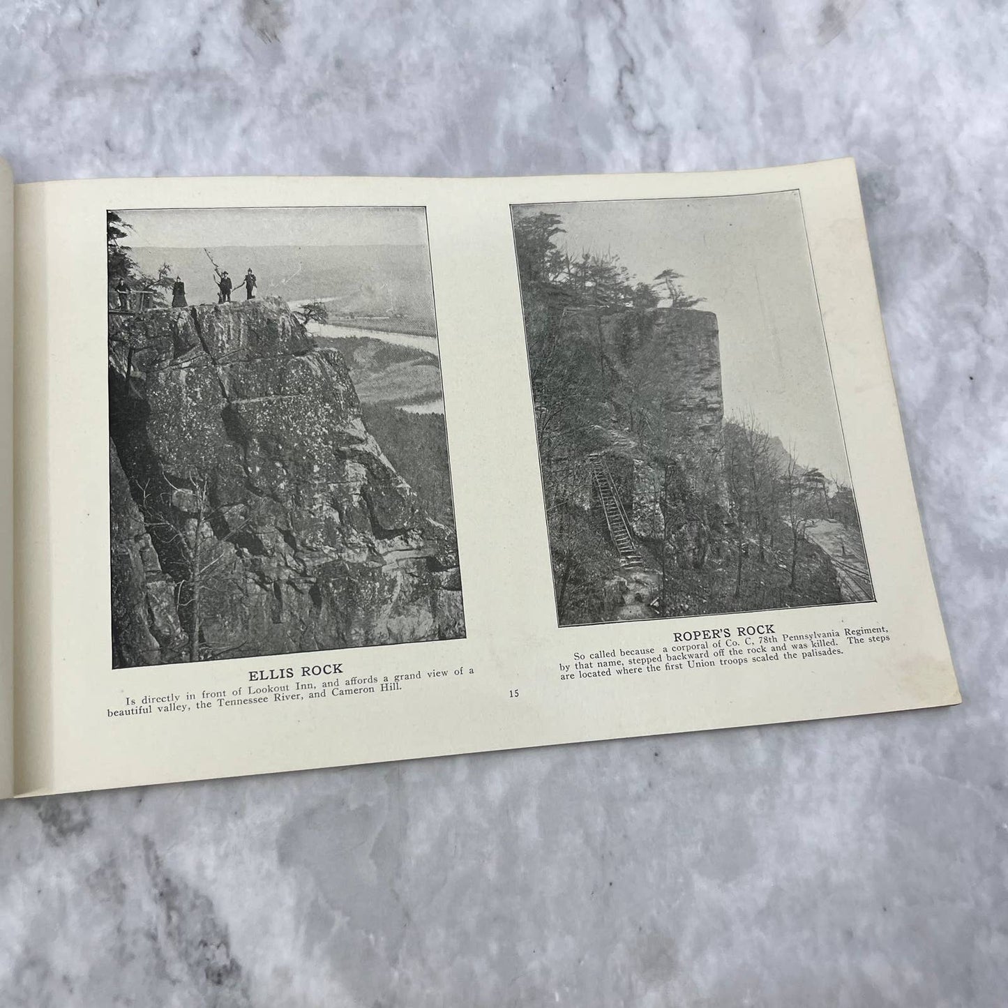 c1900 Travel Book 150 Selected Views of Chattanooga Lookout Mountain TI1