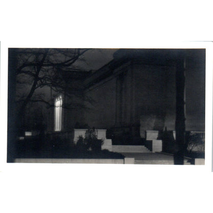 Vintage Postcard Night View - South Facade, Museum of Art Cleveland OH TD8-O2