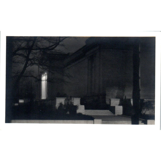 Vintage Postcard Night View - South Facade, Museum of Art Cleveland OH TD8-O2