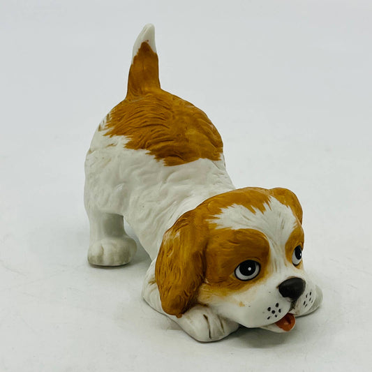 Vintage Cocker Spaniel Puppy Dog HOMCO 3" Porcelain Figurine #1407 TC3