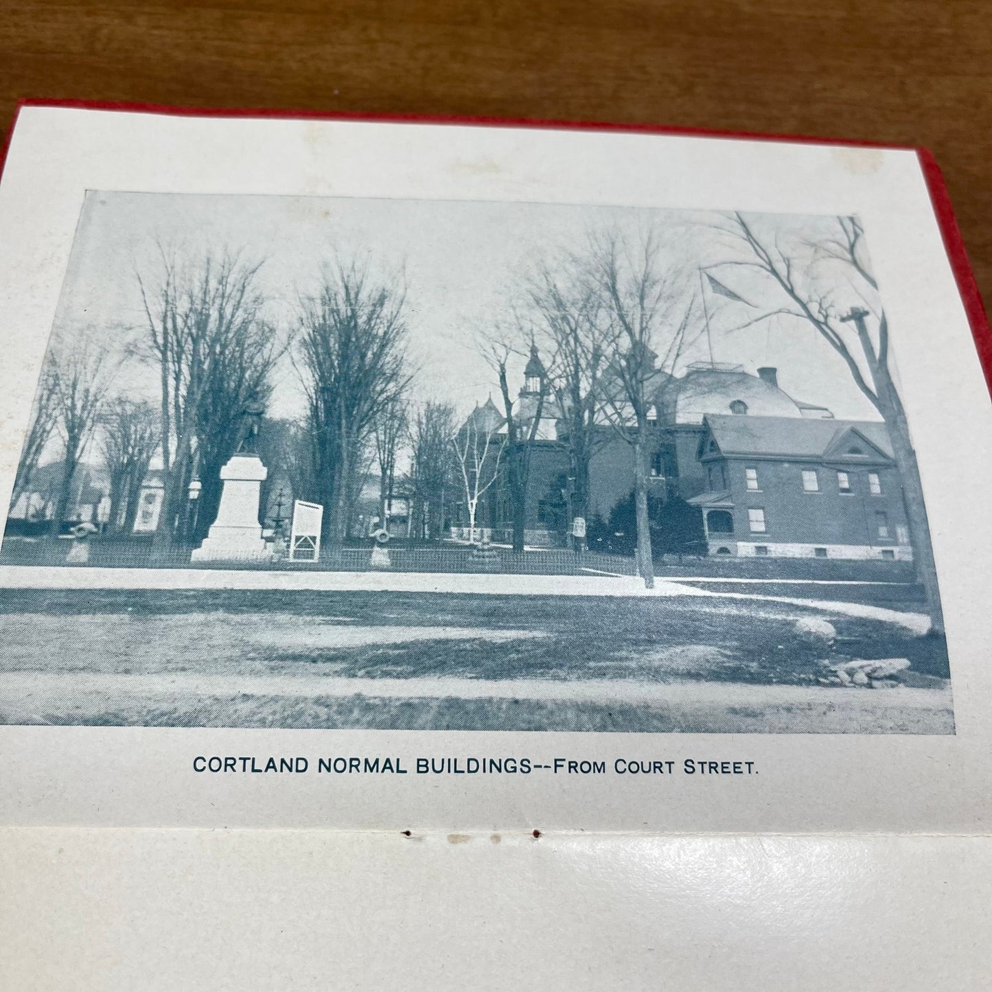 1900 End of Century Reunion Program Normal & Training School Cortland NY H4-3