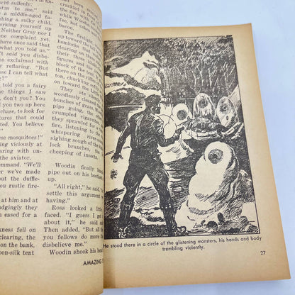 Amazing Stories Fact And Science Fiction Vol 35 #4 April 1961 Ray Bradbury TF3