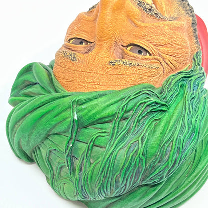Vintage 1966 Bossons Hand Painted Chalkware "KURD" Head Made in England TC8