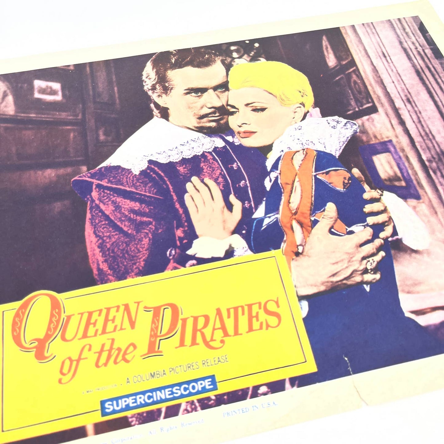 Lobby Card Queen of the Pirates (1960) Gianna Maria Canale Massimo Serato FL4