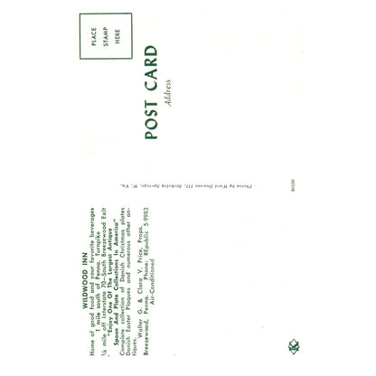 Wildwood Inn Breezewood Pennsylvania Walter & Clara Price - Postcard TJ8-2