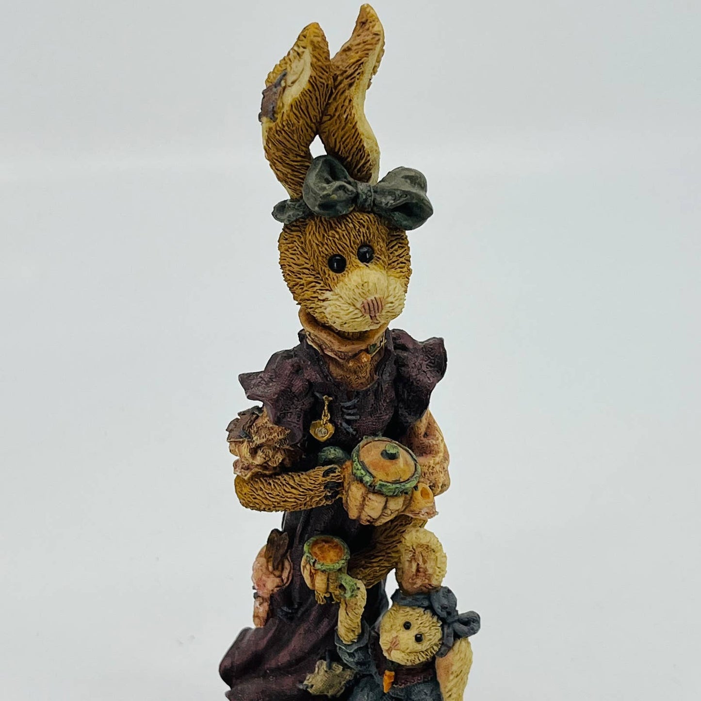 Boyds Bears Folkstone Flora Amelia Eloise The Tea Party 2846 Easter Bunny TB9