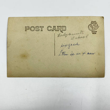1910s RPPC Postcard Ladysmith School Class Photo SC9