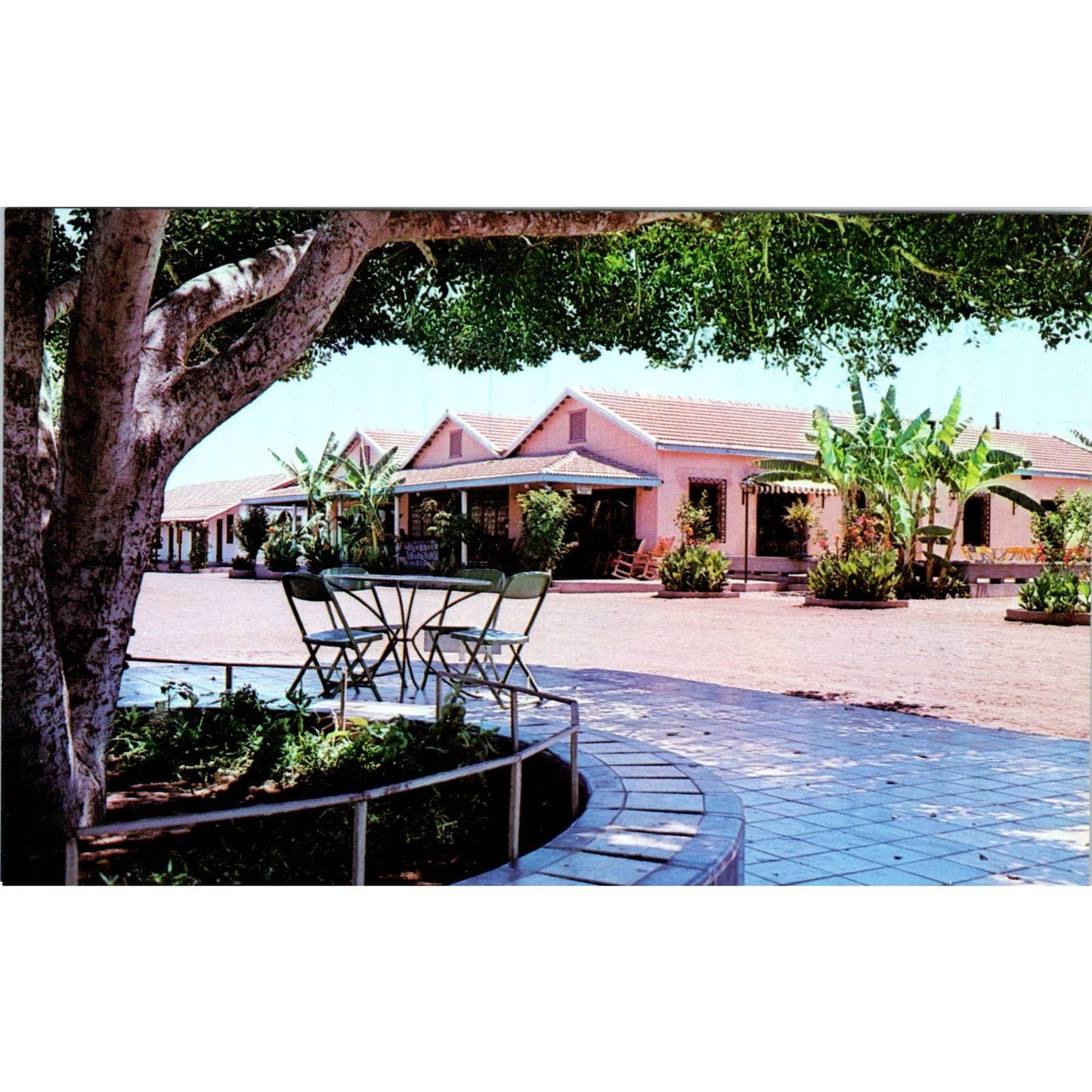 Hotel Miramar Guaymas Sonora Mexico Front View - Original Postcard TJ7-RP3