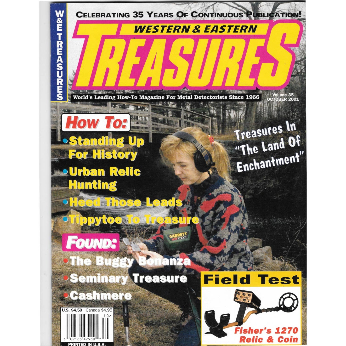 Western & Eastern Treasures Magazine - Treasure Hunting Oct 2001 M6