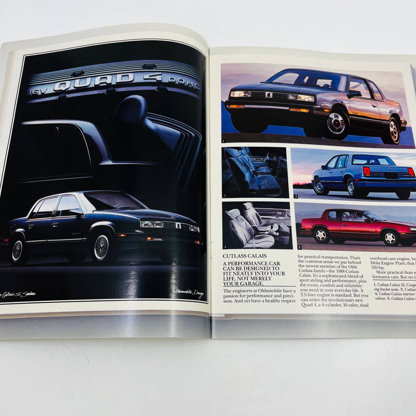 1988 Oldsmobile Car Brochure Catalog Cutlass Supreme Firenza Ciera 88 BA1