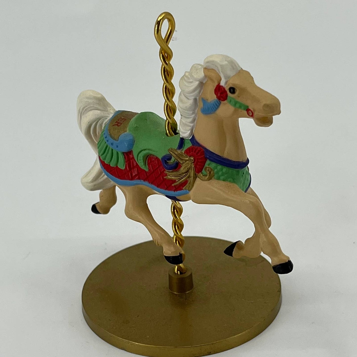 Carousel Horse GINGER #4 Collector's 1989 Hallmark Christmas Ornament IN BOX TB4