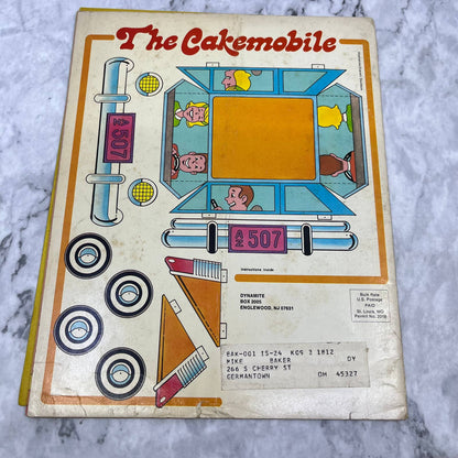 Dynamite Magazine "Let's Go To The Hop!" Elvis Presley June 1976 #24 TJ4