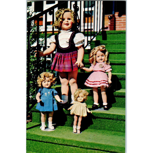 Shirley Temple Dolls Raggedy Ann Antique Doll Museum Flemington Postcard PB5