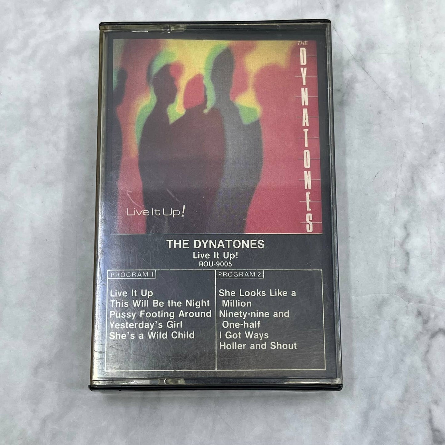 The Dynatones Live it Up! Cassette Tape TF6-25