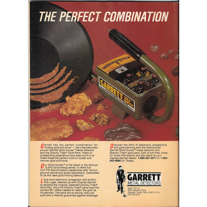 Silver & Gold Magazine Treasure Hunting Mining Panning Summer 1986 M1