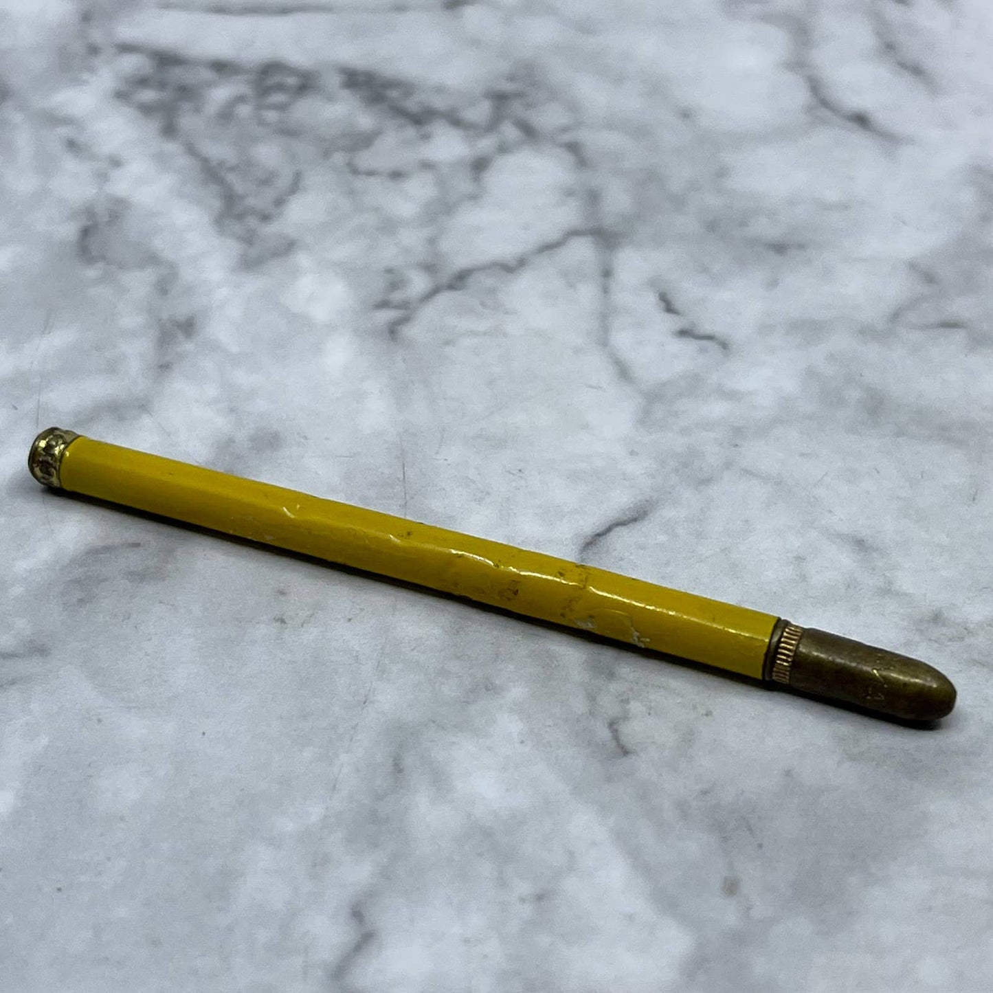 Vintage Bullet Pencil Slim With Brass Tip Marked Germany SE7