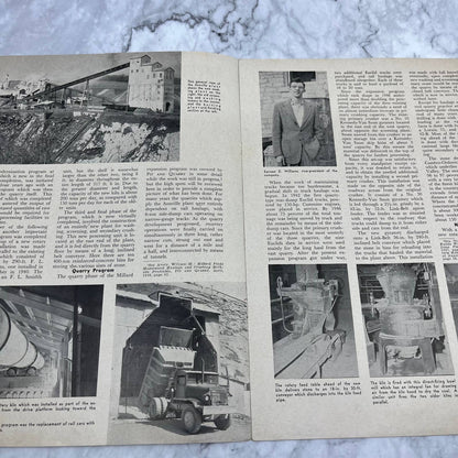 1950 H.E. Millard Lime and Stone Company Newsletter Expansion Complete TI6
