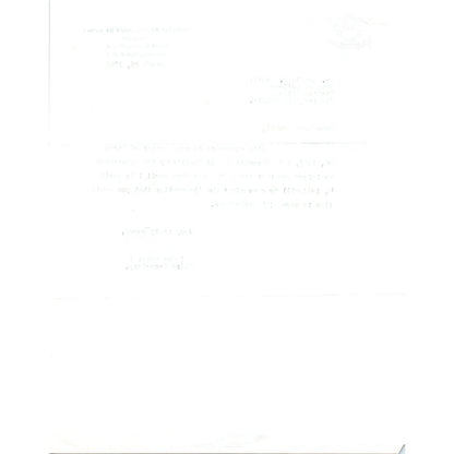 Ambassador of Afghanistan Official Letterhead Memo Dr. Abdul Majid 1963 B9