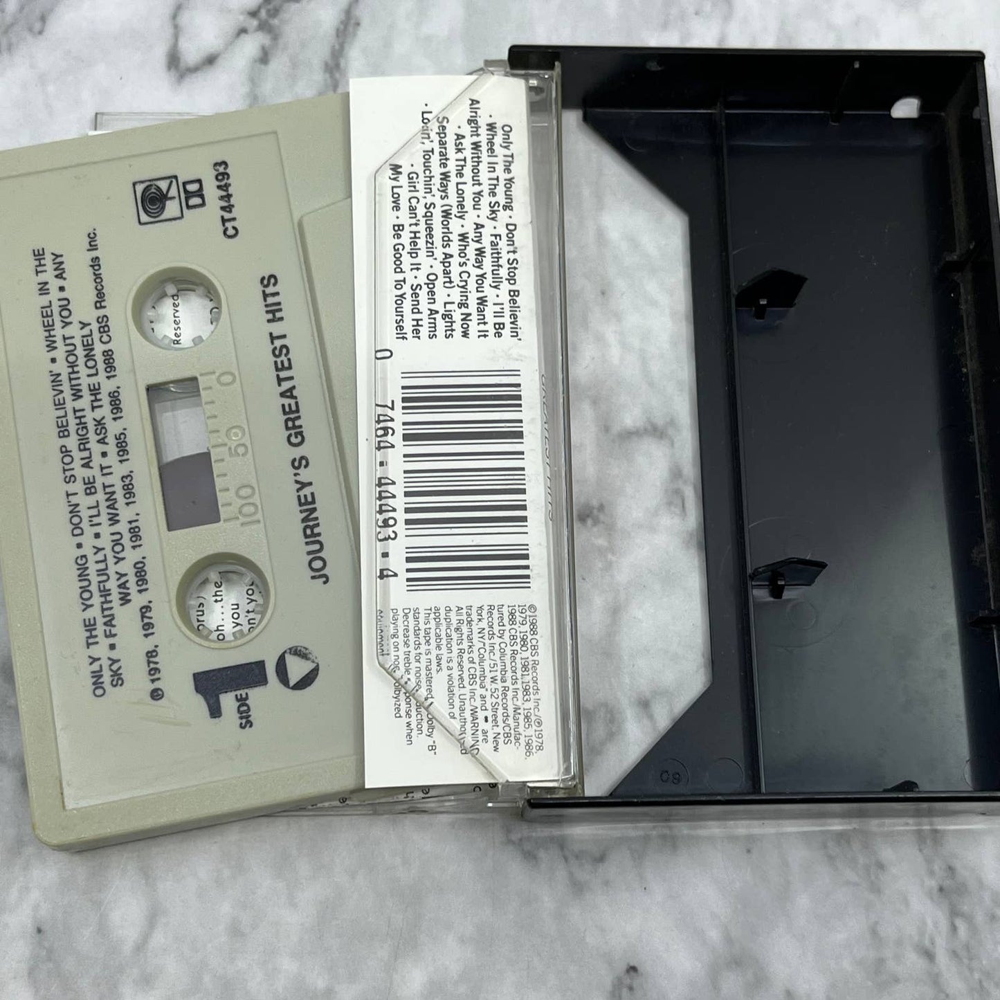Journey's Greatest Hits Journey Classic Rock Cassette Tape TJ4-28