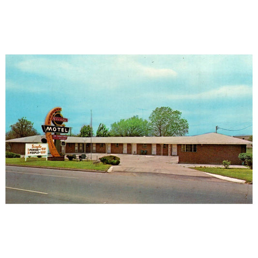 Siesta Motel Muskogee Oklahoma - Postcard TJ8-2